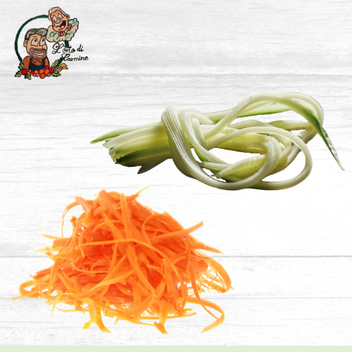 Carote e Zucchine Julienne