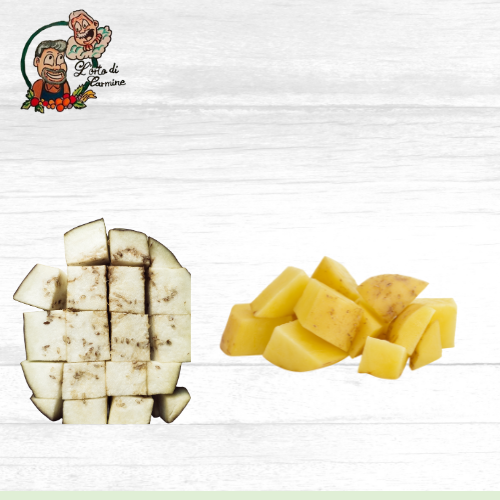 Melanzane e Patate a Tocchetti