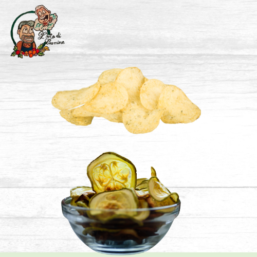 Zucchine e Patate chips