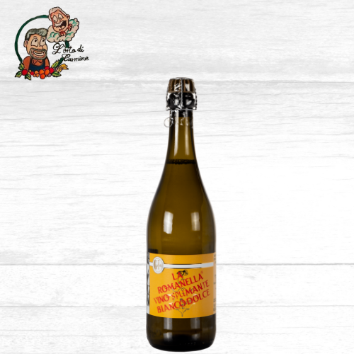 Vino spumante Dolce Romanella Bianco